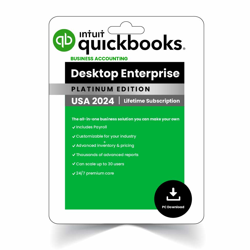 Intuit QuickBooks Desktop Enterprise 2024